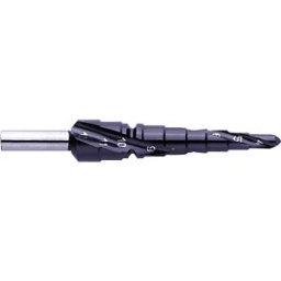 EXACT BOHRER 412 - TiAIN HSS step drill bit, 4-12mm, gradient 1 mm