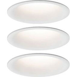 PAULMANN PLM 93415 - Recessed light Cymbal, 3 x 6,8 W, 530 lm, 2700 K, matt white