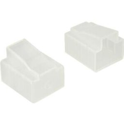 DELOCK 64016 - Dust Cover for RJ45 plug 10 pieces transparent
