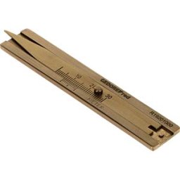 GEDORE WERKZEUG GEDO R19201000 - Tire thread depth gauge Brass design