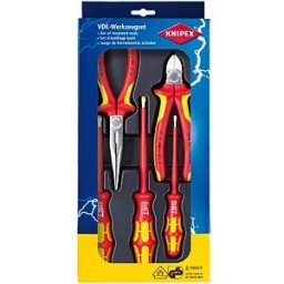 KNIPEX KN 00 20 13 - VDE tool kit, 5-piece set