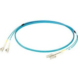 EFB-ELEKTRONIK EFB O0312FT30 - Duplex Jumper LC-LC 50/125µ, OM3, aqua, 30m