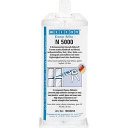WEICON KLEBER MIX S50 - Easy-Mix S epoxy adhesive, 50 ml, yellowish-clear