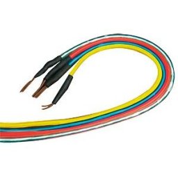 ZIGAN DISPLAYS EL-KABEL 1,0 BL - Illuminated cable, blue, 1 m, Ø3.2 mm, incl. inverter