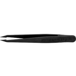 KNIPEX KN 92 09 02 ESD - Plastic ESD tweezers, black