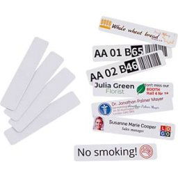 COLOP 156477 - e-mark® plastic sign, adhesive, 80x18 mm, 50 pieces