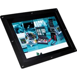 JOY-IT LCD10-3 - 25.4-cm touch monitor, black, built-in