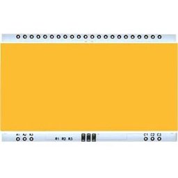 DISPLAY VISIONS EA LED66X40-A - LED lighting for DOGM204, 66 x 4 mm, amber