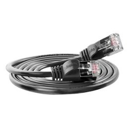 SLIM SL6 2 SW - Cat.6 SLIM light cable, U/FTP, 2,0 m,black