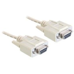 DELOCK 84077 - Cable serial 9 Pin, Bu/Bu, 1,8m