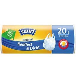 SWIRL 2282 - Swirl waste bag, carrying handle, 20 pcs, 20 litres