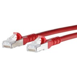 METZ CONNECT BTR 1308452066-E - Patch cord RJ45 Cat.6A AWG26 S/FTP LSHF 2.0 m red