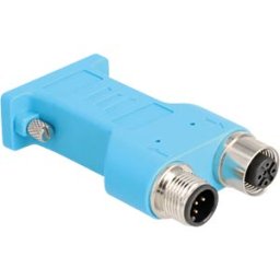 DELOCK 60665 - D-Sub 9 female to M12 male and female 5 pin A-coded CAN bus spli
