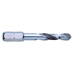 EXACT BOHRER 6-2,5MM - HSS spiral drill bit, hex, DIN3126, 2.5 mm