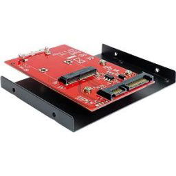 DELOCK 62415 - SATA 22-pin > mSATA with 3.5'' frame converter