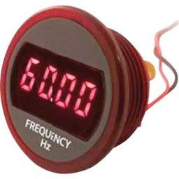 MURATA POWER SOLUTIONS DMR201FMRC - LCD panel meter, frequency meter, red, 45 - 65 Hz