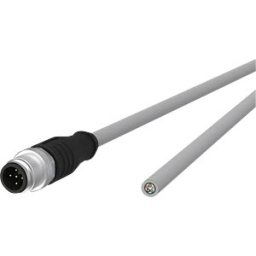 METZ CONNECT MC 142MMA10010 - Sensor cables, M12, 5 pin, male > open end, 1 m