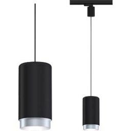 PAULMANN PLM 95405 - ProRail3 pendant light Corus, E27, max. 50 W, dimmable, black