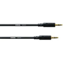 CORDIAL CFS-WW 0,6 - Symm. connection cable/mini jack plug/jack plug, 0.6 m