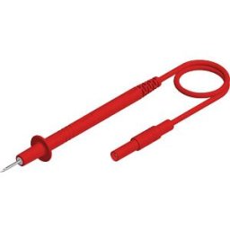 HIRSCHMANN TEST & MEASUREMENT PL 2700 S RT - Hirschmann test lead, 4 mm, red, 1 m