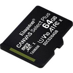 KINGSTON SDCS2/64GBSP - MicroSDXC memory card, 64 GB, Canvas Select Plus