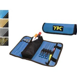 YOUR PERFECT CASE YPC BG00012BKBU - ''VarioRoll M'' tool roll bag, blue-black, 36x25 cm