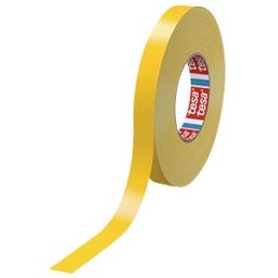 TESA 04651GE-50 - Premium acrylic coated cloth tape, 50 mm, yellow