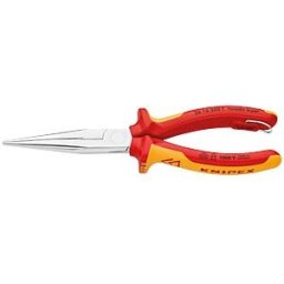 KNIPEX KN 26 16 200 T - Snipe Nose Side Cutting Pliers (Stork Beak Pliers)