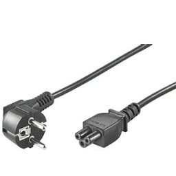 FREI AK 516 300 - Mains power cable, cloverleaf, 3.0 m, black