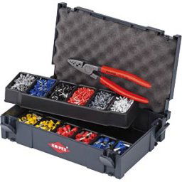 KNIPEX KN 97 90 06 - Wire end ferrules set with crimping pliers