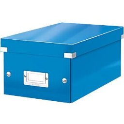 LEITZ 60420036 - Archive box C&S WOW DVD, blue