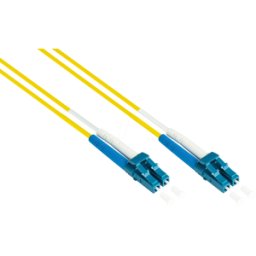 GOOD CONNECTIONS GC LW-930LC - Optical Fiber Cable Duplex OS2 9/125µ LC/LC, 30m, yellow