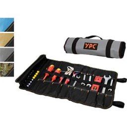 YOUR PERFECT CASE YPC BG00011BKGY - ''VarioRoll XL'' tool roll bag, grey-black, 56x34 cm