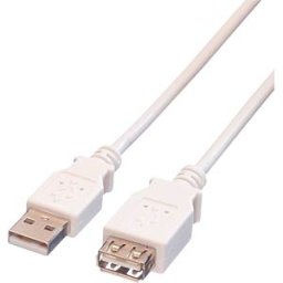 VALUE 11998946 - USB 2.0 cable, USB-A connector to USB-A port, 0.8 m