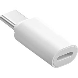 FONTASTIC 263668 - USB adapter, 8-pin port to USB C connector, white