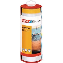 TESA 56572 - Masking tape with masking film tesa Easy Cover Perfect+ 17 m x 2