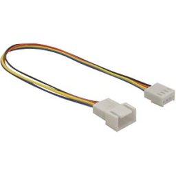 DELOCK 82429 - Extension cable PWM fan connector 4 pin 20 cm