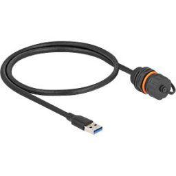 DELOCK 88149 - USB 3.0 cable, A male to A female, IP68, 0.6 m