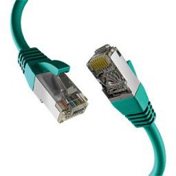 EFB-ELEKTRONIK EFB EC020200270 - Patch cable, Cat.8.1, S/FTP PiMF, 2000 MHz, 2 m, green