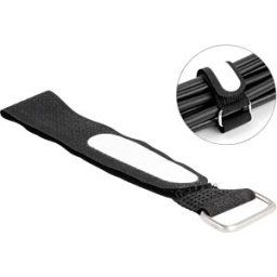 DELOCK 19606 - Cable tie, Velcro, labeling field, 203 x 20 mm, 5 pcs.