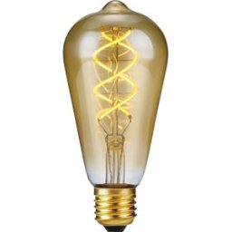 SCHIEFER LIGHTING SCHI LX023960105 - LED bulb E27, 5 W, 320 lm, 2000 K, filament, dimmable