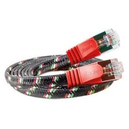 SLIM ST6 2 RT - Cat.6 SLIM tough cable, F/FTP, 2,0 m, red