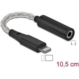 DELOCK 66317 - Converter Lightning plug to 4.4 mm 5-pin jack socket