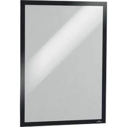 DURABLE 487301 - Signage frame, A3, self-adhesive, folding, black, 2 pieces