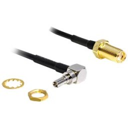 DELOCK 88466 - HF SMA jack/mount > CRC-9 90°, 200 mm