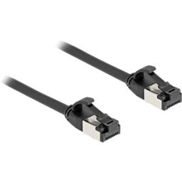 DELOCK 80182 - RJ45 patch cable, Cat.8.1, 0.5 m, black