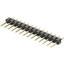 BKL 10120917 - Pin header 2,54mm 1x14 H=11,6 straight