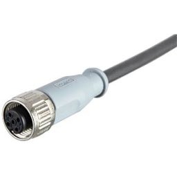 CONEC SAL12 RK42 - SAL M12 x 1, 4-pin, 2 m, cable coupling
