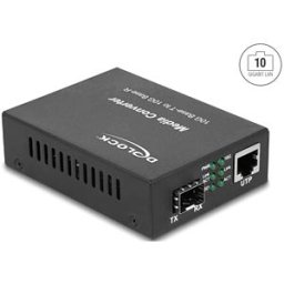 DELOCK 86861 - Media converter, 10 Gigabit Ethernet, SFP+