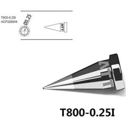 ATTEN T800-0,25I - Soldering tip, 0.25 mm, pencil point, straight